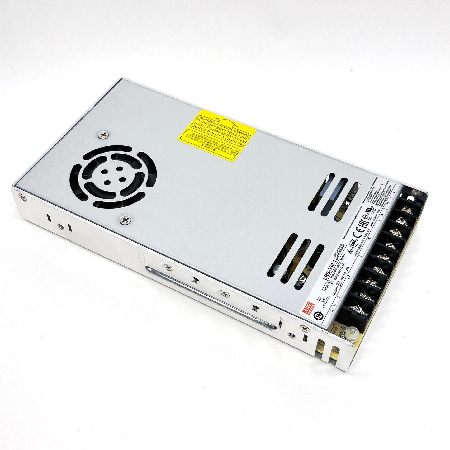 Mean Well LRS‑350‑12 350W 12V Industrial Power Supply AC/DC Enclosed