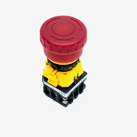 IDEC XW1E‑LV Ø40 mm Emergency‑Stop Switch LED 24 V Panel Mount