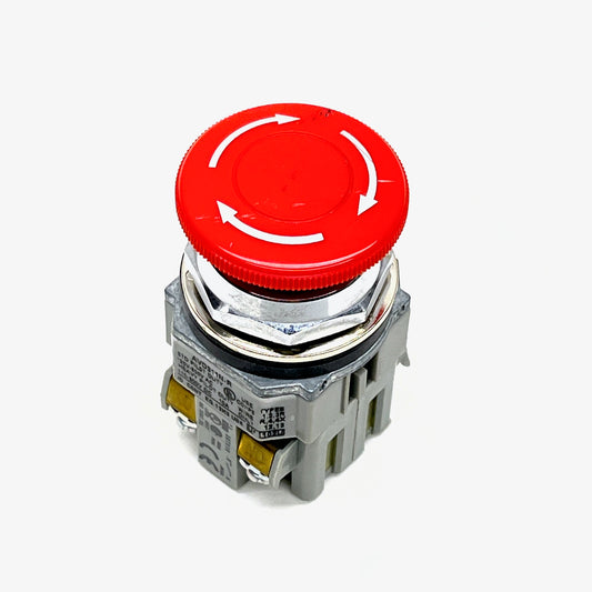 IDEC AVD311N-R Emergency Stop Switch 40 mm Mushroom Twist‑Release 10A 440VAC