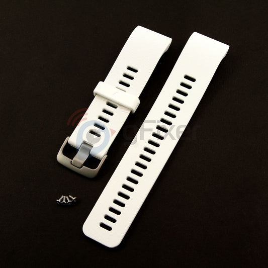 Silicone band for Garmin Forerunner 35 (White) 100% Genuine New