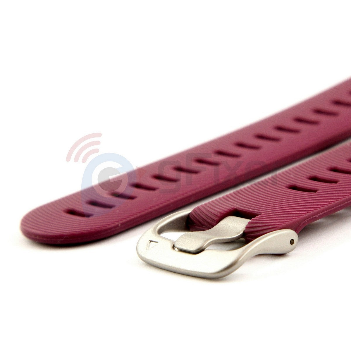 Silicone band  for Garmin Forerunner 645 Berry. Quick Release 20 mm New