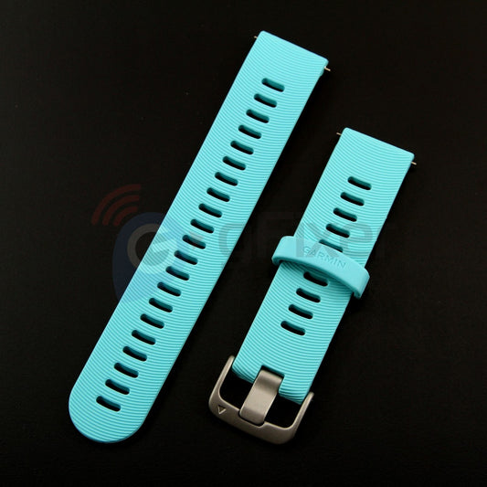Silicone band  for Garmin Forerunner 645 Aqua. Quick Release 20 mm New