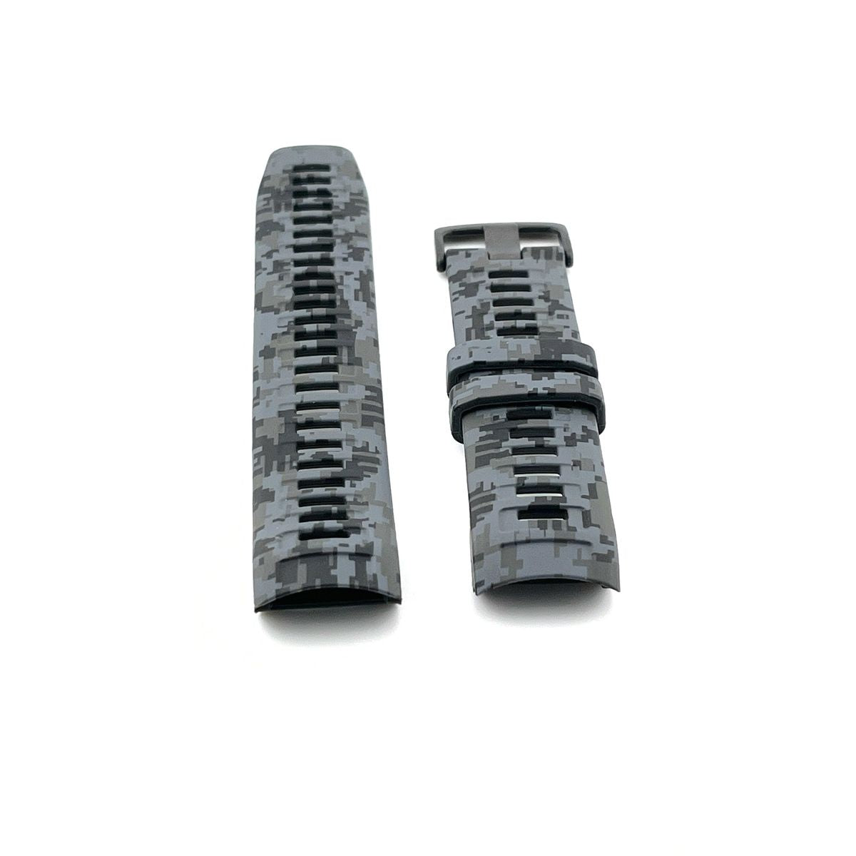 Silicone band for Garmin Instinct (Graphite Camo) New
