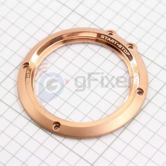 Front case bezel ring for Garmin fenix 3 (rose gold, without glass) New