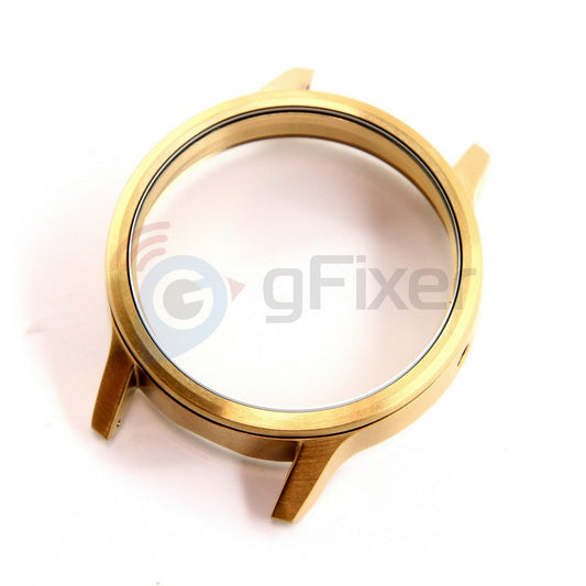 Front case with glass for Garmin vivomove (gold-tone steel) New