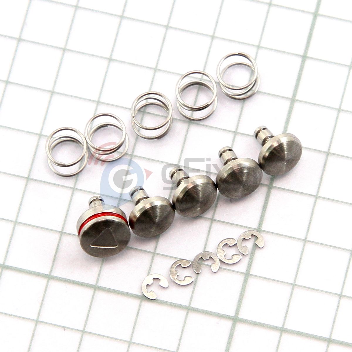 Buttons kit for Garmin fenix 6 silver New