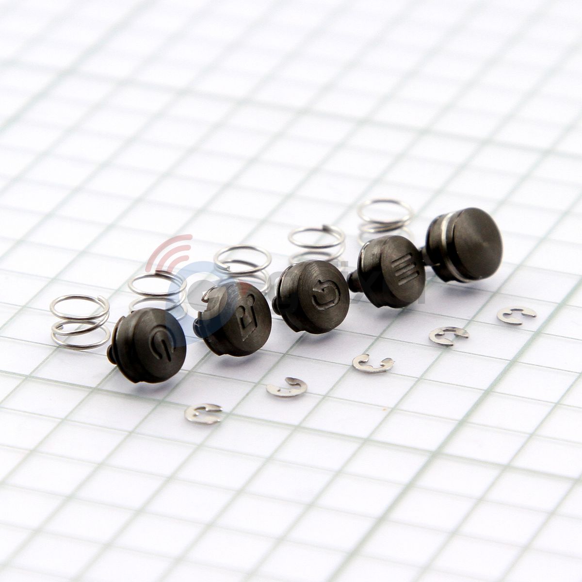 Buttons kit for Garmin Forerunner 945 (black) New