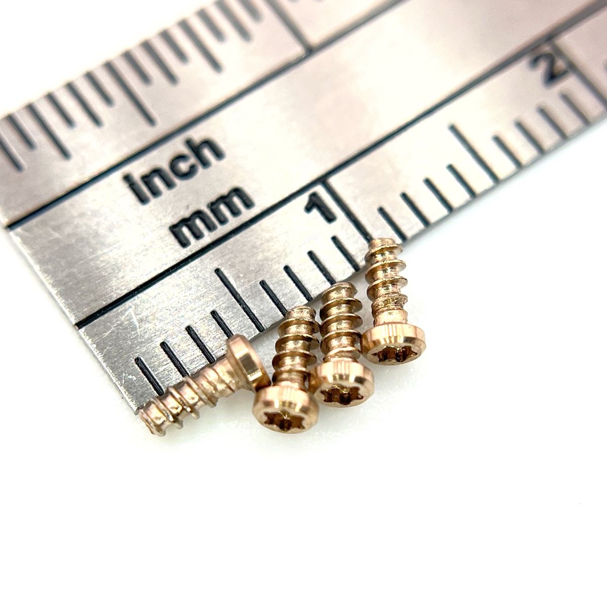 Screw KIT for Garmin Fenix 8 (43 mm)(4 pcs soft gold) New