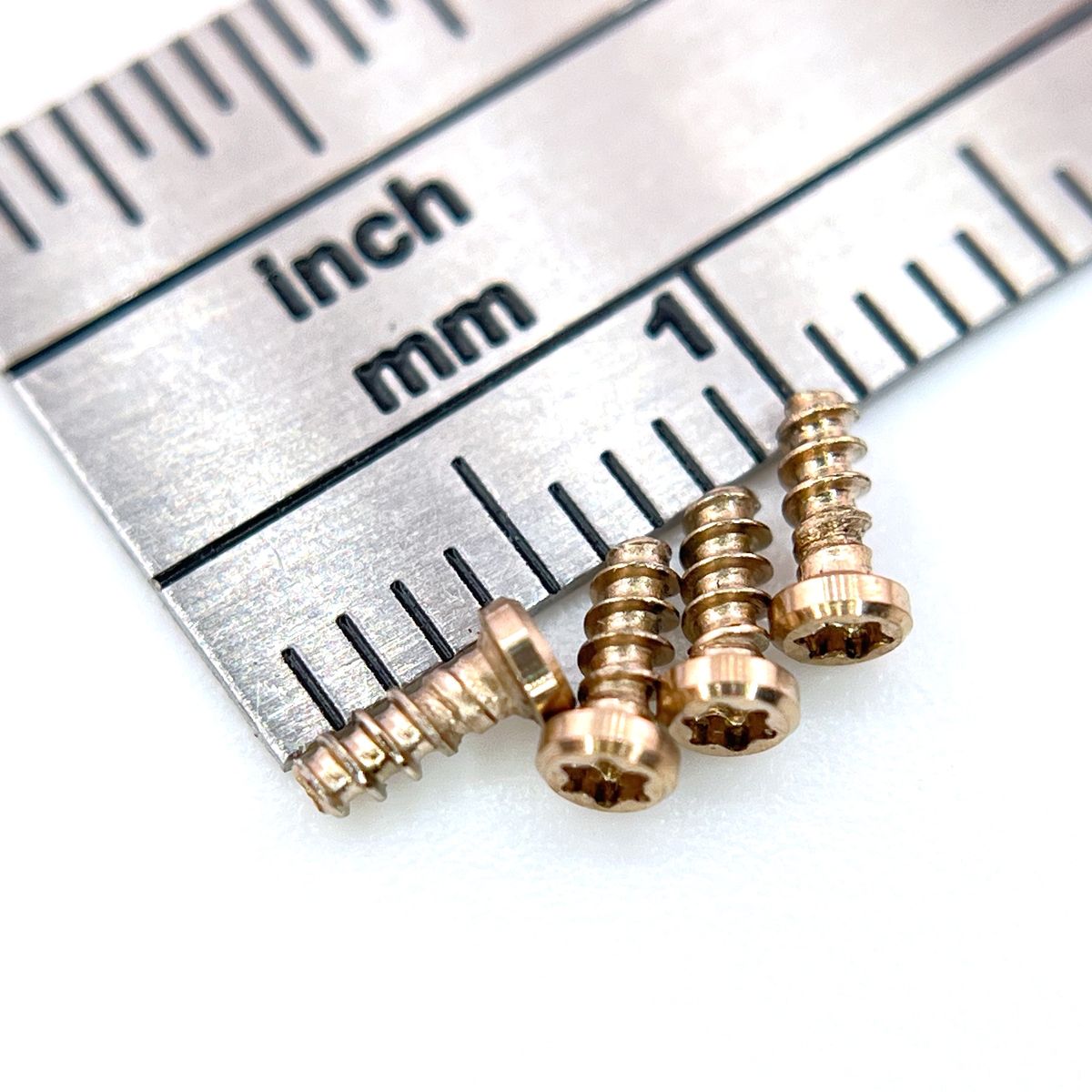 Screw KIT for Garmin Fenix 8 (43 mm)(4 pcs soft gold) New