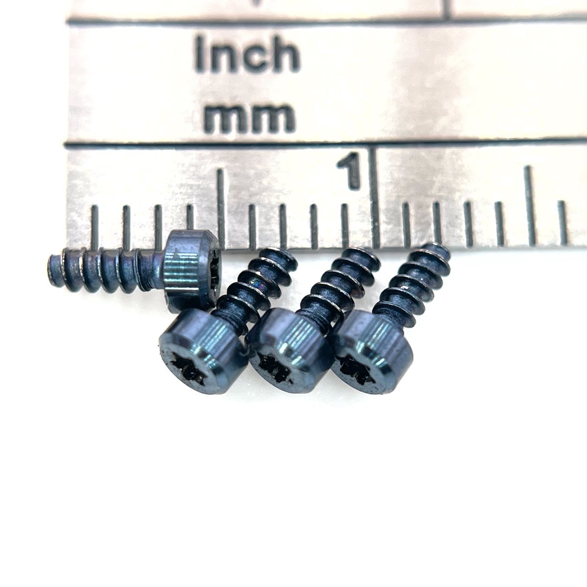 Screw KIT bezel for Garmin Fenix 7X (4 pcs blue) New