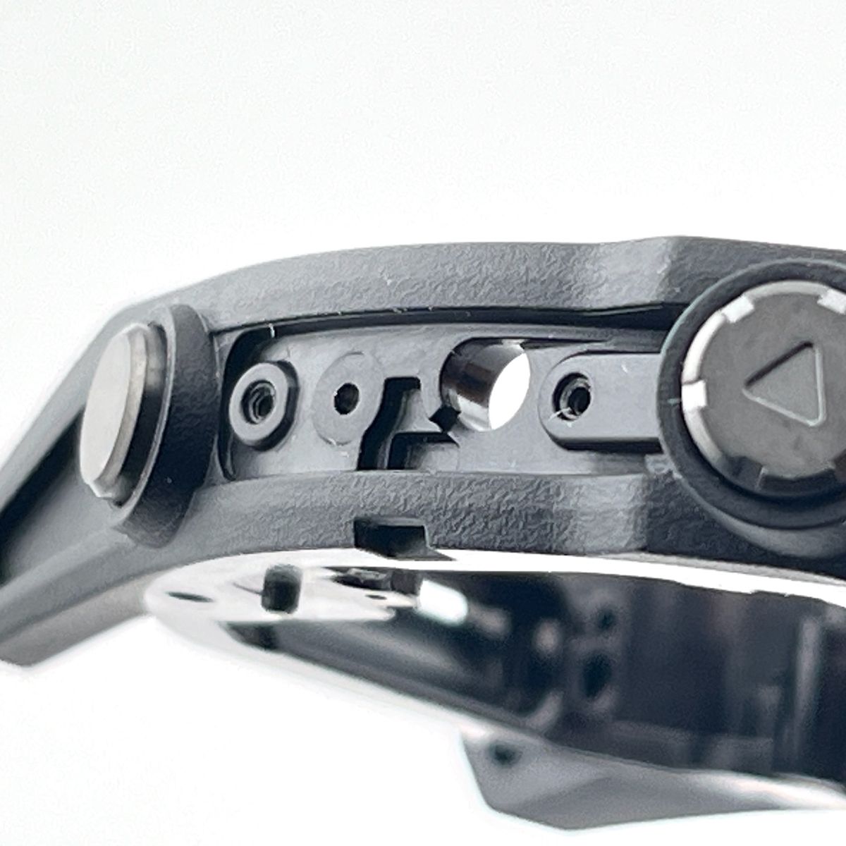 Middle case for Garmin Fenix 8 (51 mm) with buttons (black) New