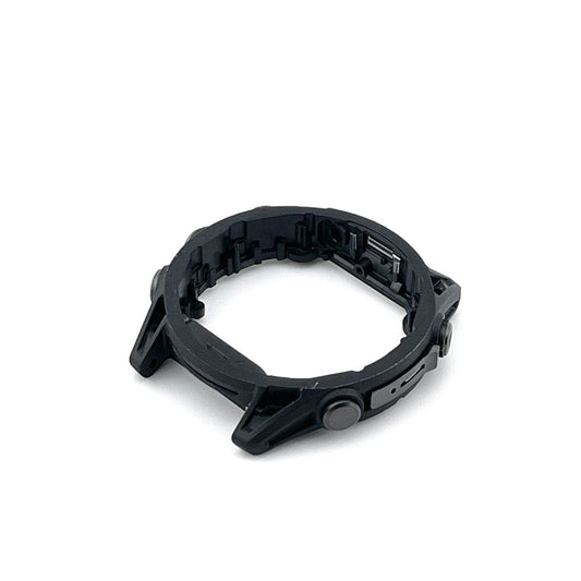 Middle case for Garmin Fenix 8 (43 mm) with buttons (black/gray) New