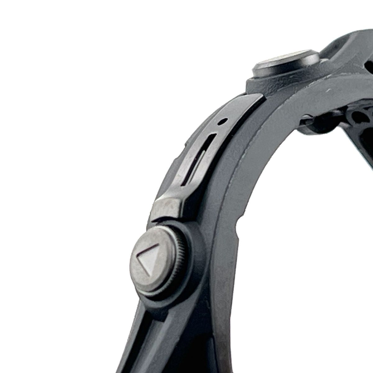 Middle case for Garmin Fenix 8 (43 mm) with buttons (black/gray) New