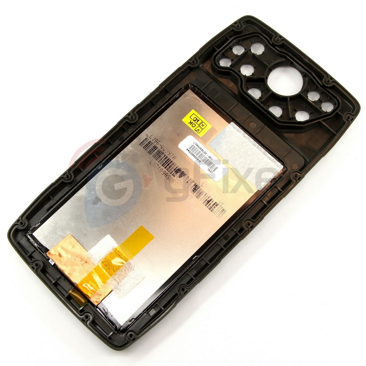 LCD with glass for Garmin GPSMAP 276Cx (with front part of case) Used