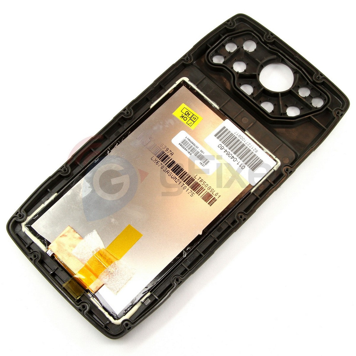 LCD with glass for Garmin GPSMAP 276Cx (with front part of case) Used