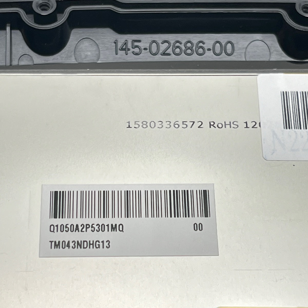 LCD with glass for Garmin Striker Plus 4 (with front part of case) New