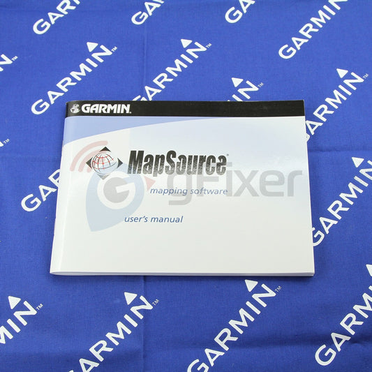 software user's manual for Garmin MapSource mapping  Used