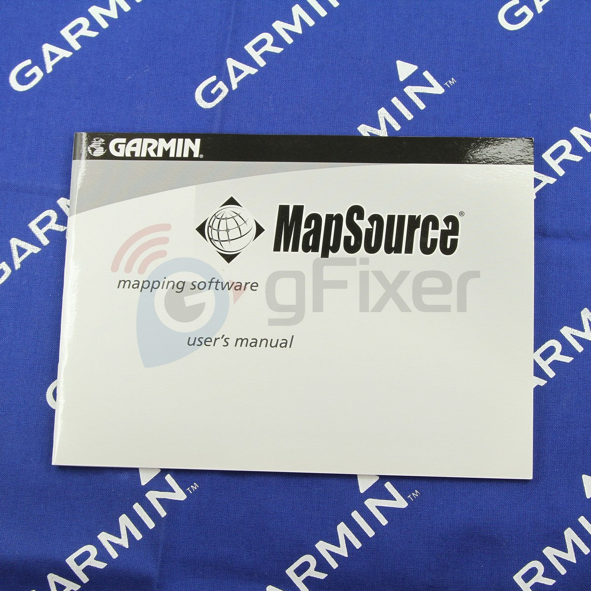 user's manual for Garmin MapSource mapping software  Used