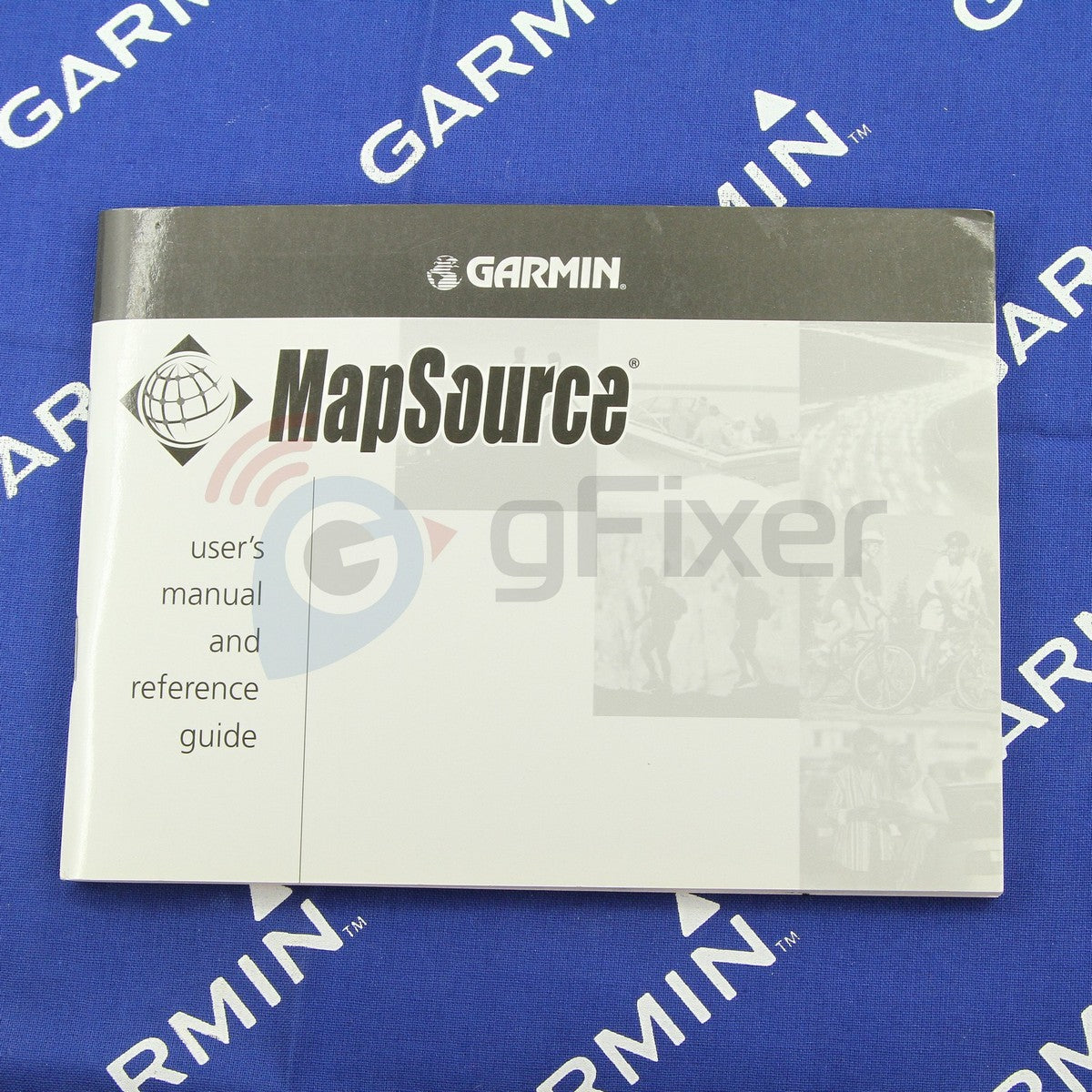 user's manual and reference guide for Garmin MapSource  Used