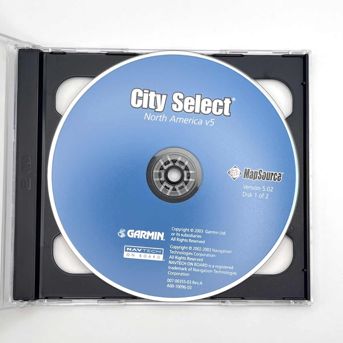 Software for Garmin City Select North America v5 - 2cd  Used