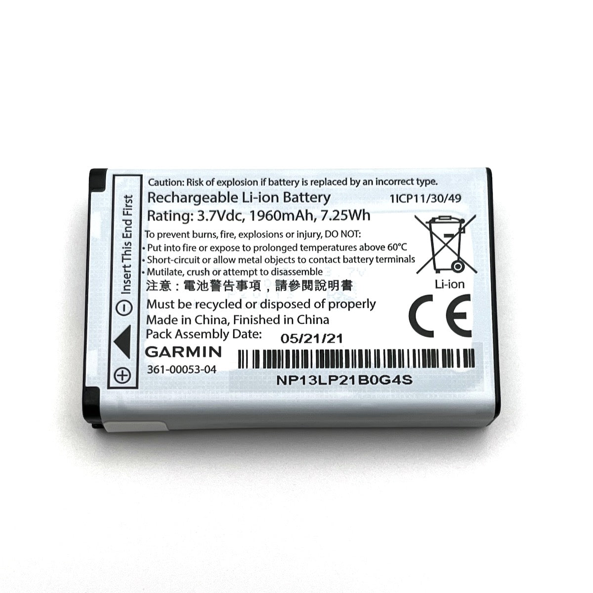 Battery Li-ion for Garmin Montana (genuine OEM) New