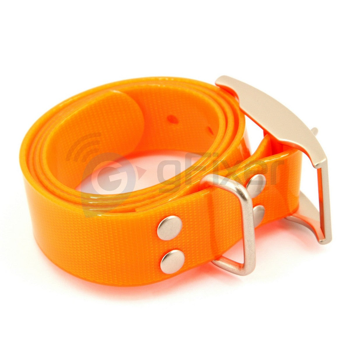 Replacement collar strap for Garmin T 5 (orange) New