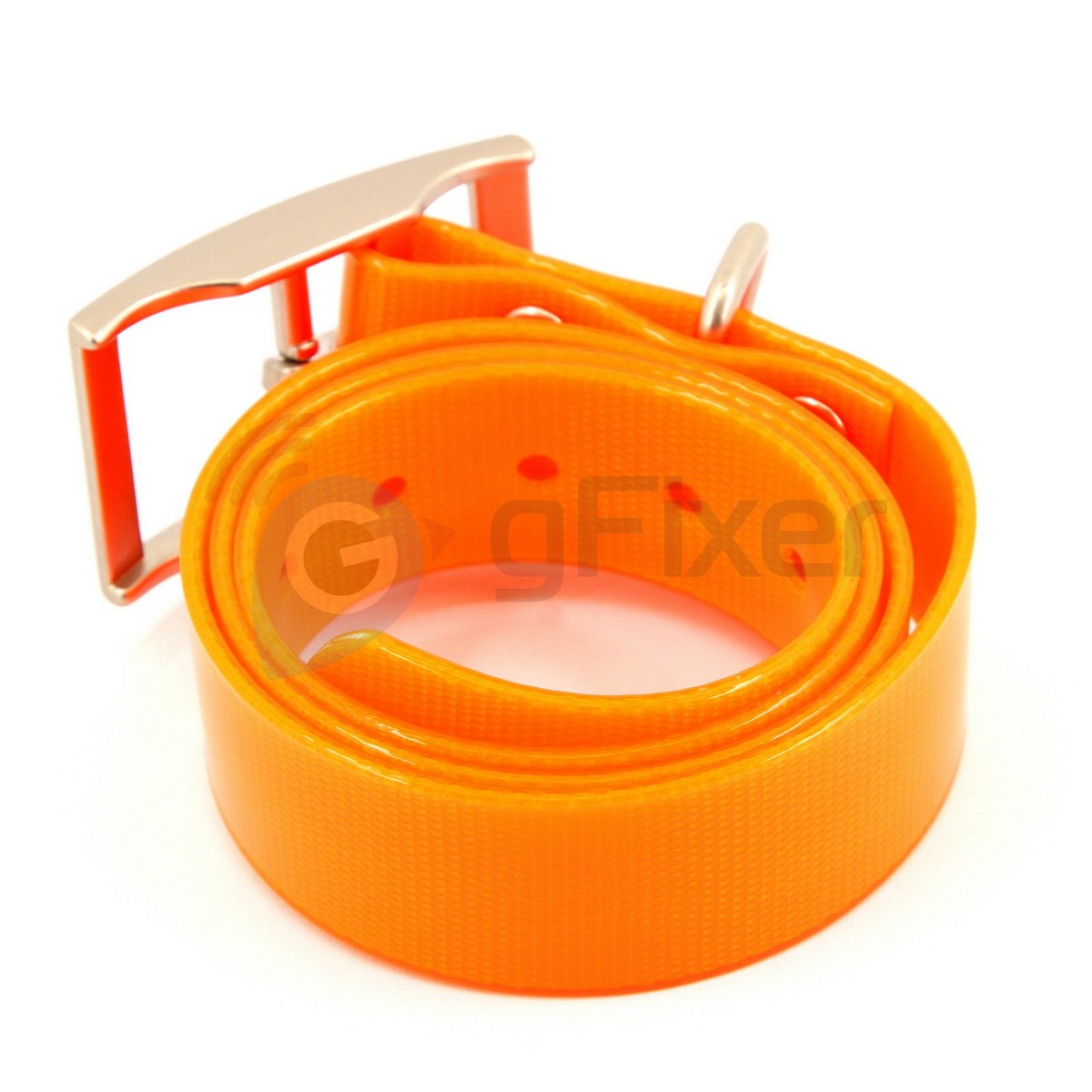 Replacement collar strap for Garmin T 5 (orange) New