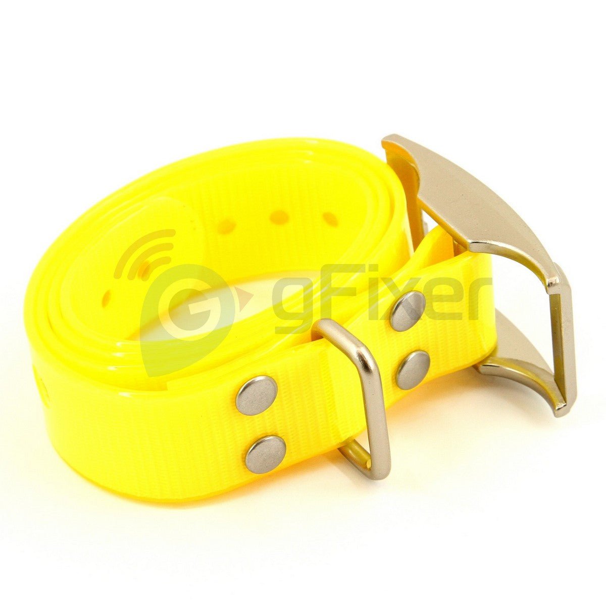 Replacement collar strap for Garmin DC 40 (yellow) New