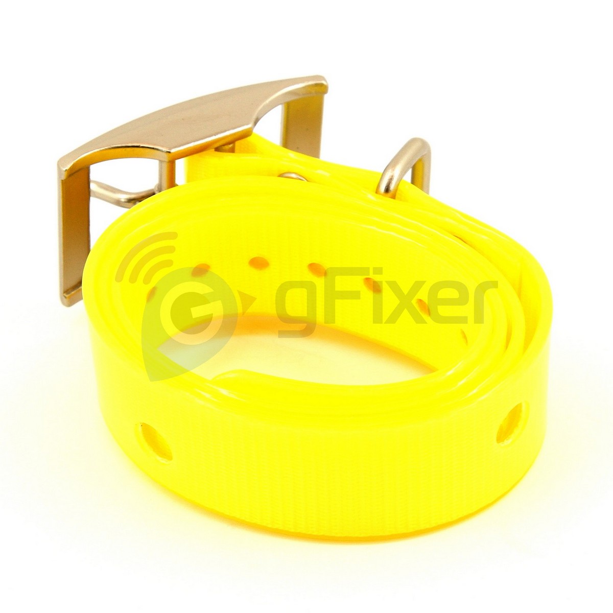 Replacement collar strap for Garmin DC 40 (yellow) New