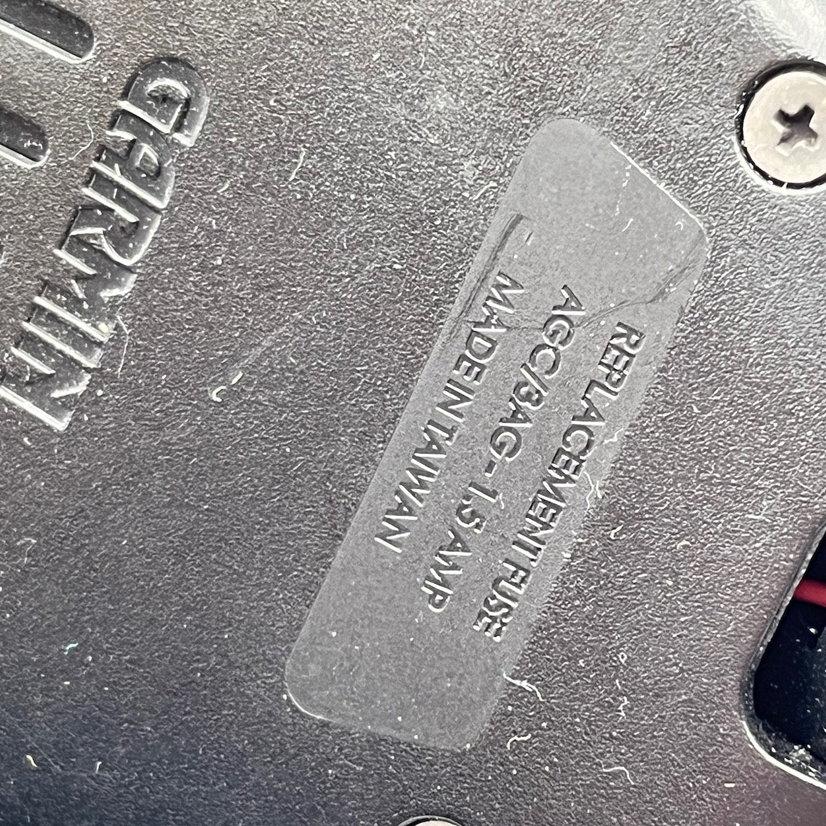Cable to connect to the cigarette lighter for Garmin GPSMAP 295  Used