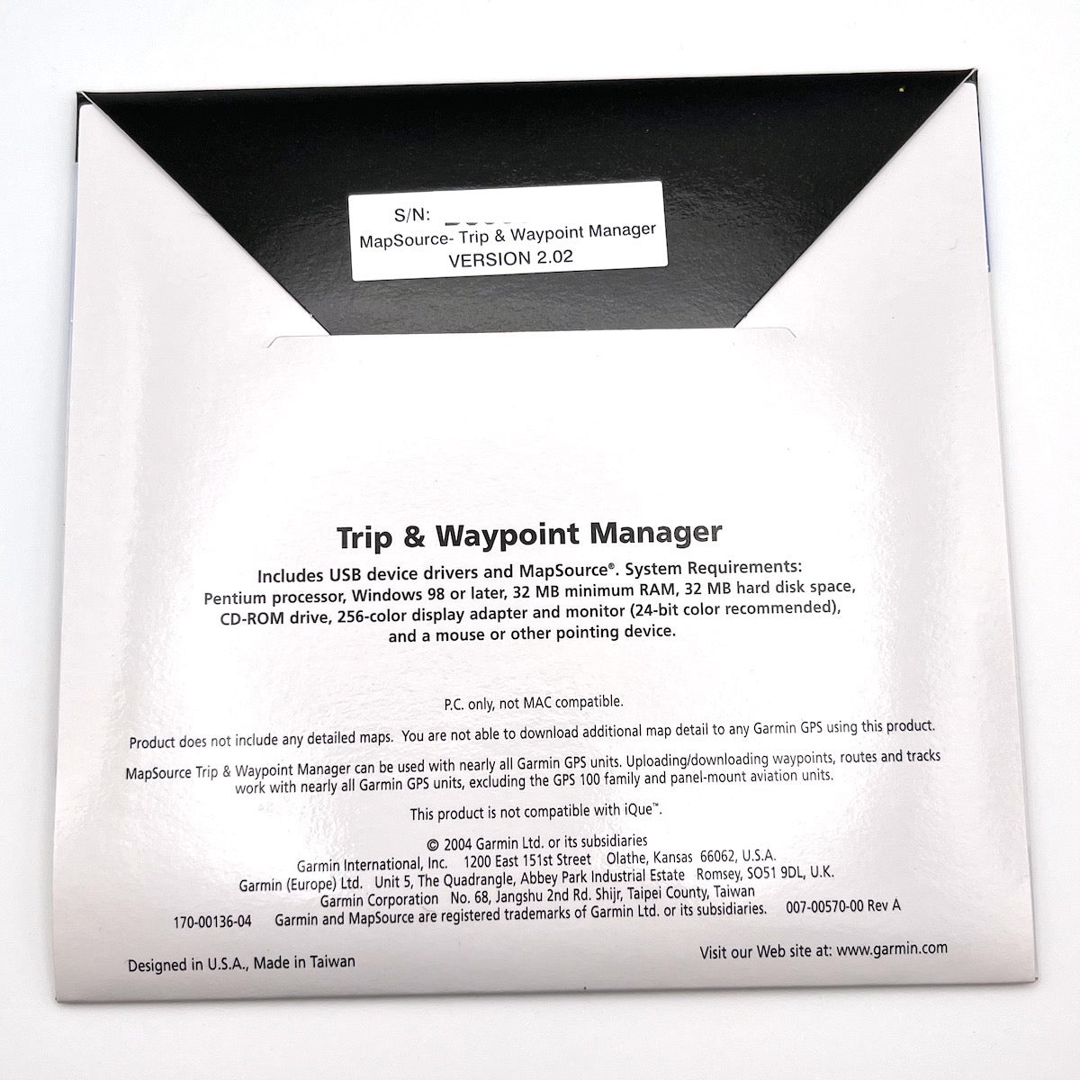 Software Trip & Waypoint for Garmin   New