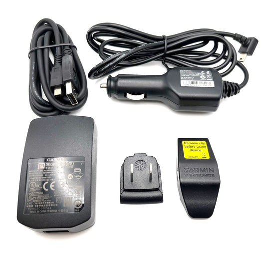 Adapter KIT AC 220V DC 12V for Garmin T5 KIT with cable and clip New