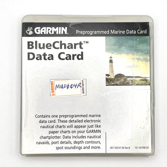 Data card BlueChart  for Garmin GPSMAP MUS004R (New York) Used