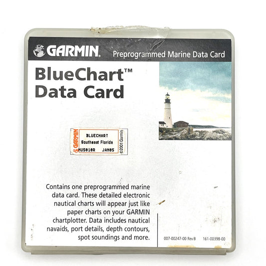 Data card BlueChart  for Garmin GPSMAP MUS010R (SE.Florida) Used