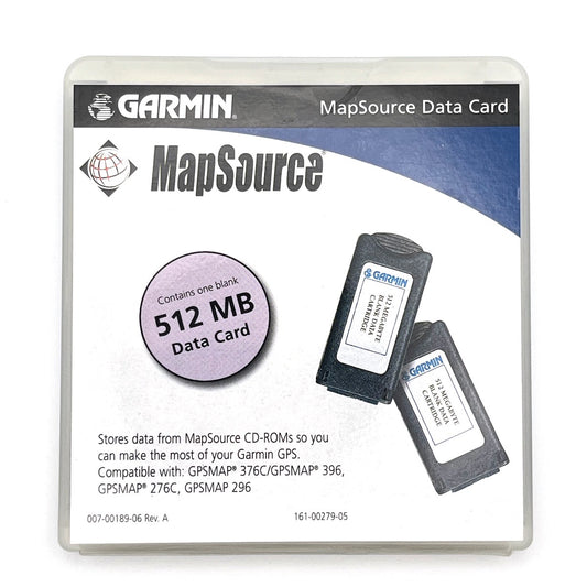 Data card for Garmin GPSMAP 512Mb New