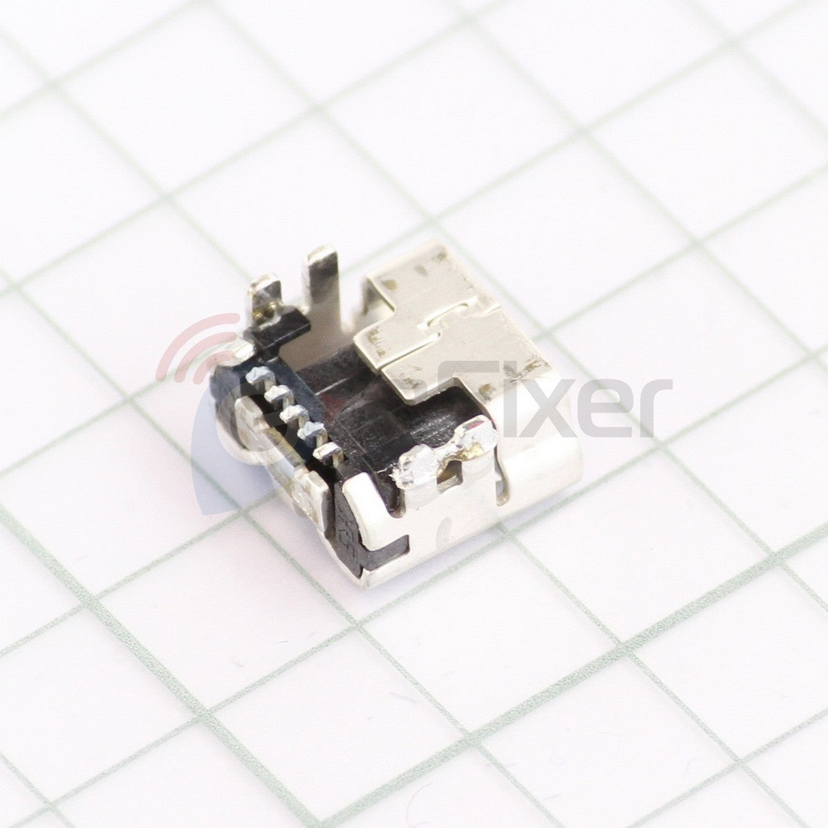 mini USB socket female 5pin 7mm angle for Garmin   Used