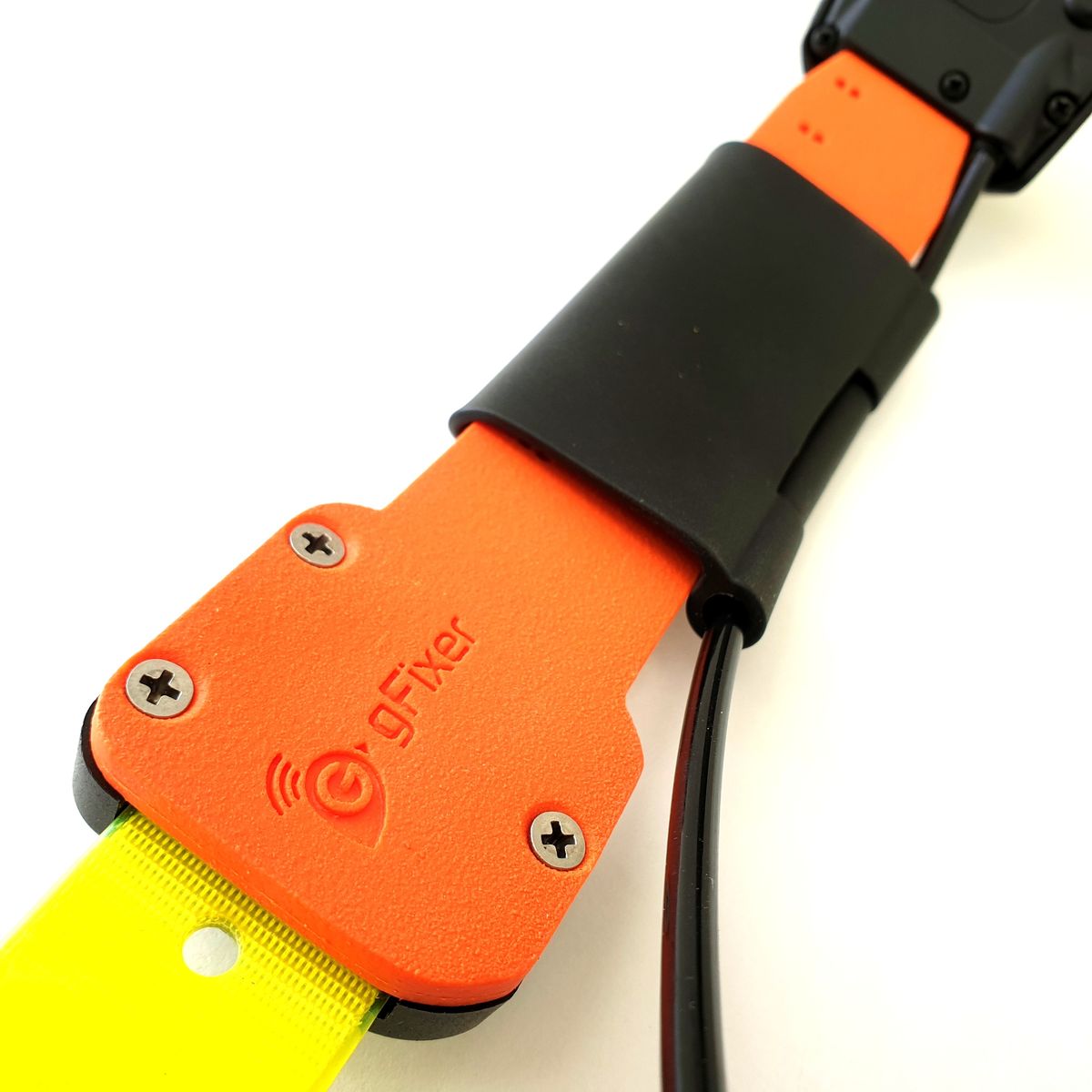 GPS antenna collar for Garmin T 5 (heavy duty orange band) New