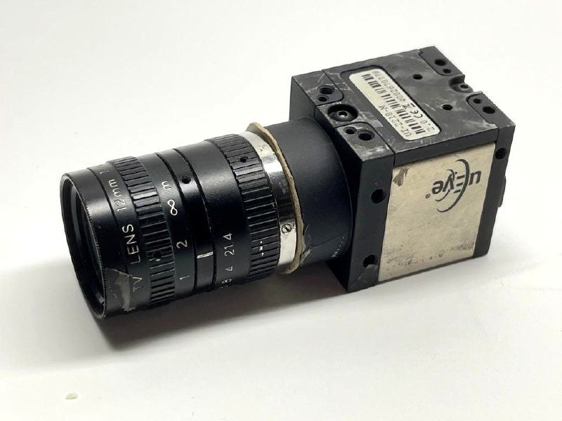 IDS uEye UI-2210-M Industrial USB Camera with 12mm Lens