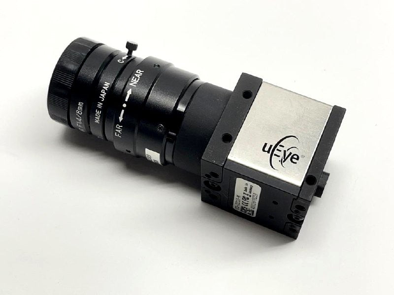 IDS uEye UI-2210-M Machine Vision Camera with 8mm F1.4 Lens - Made in Germany