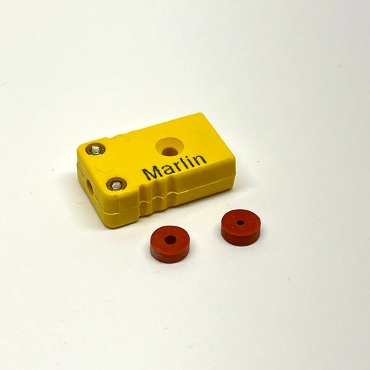 Marlin Type K Thermocouple Connector Female Flat-Pin 3869K34