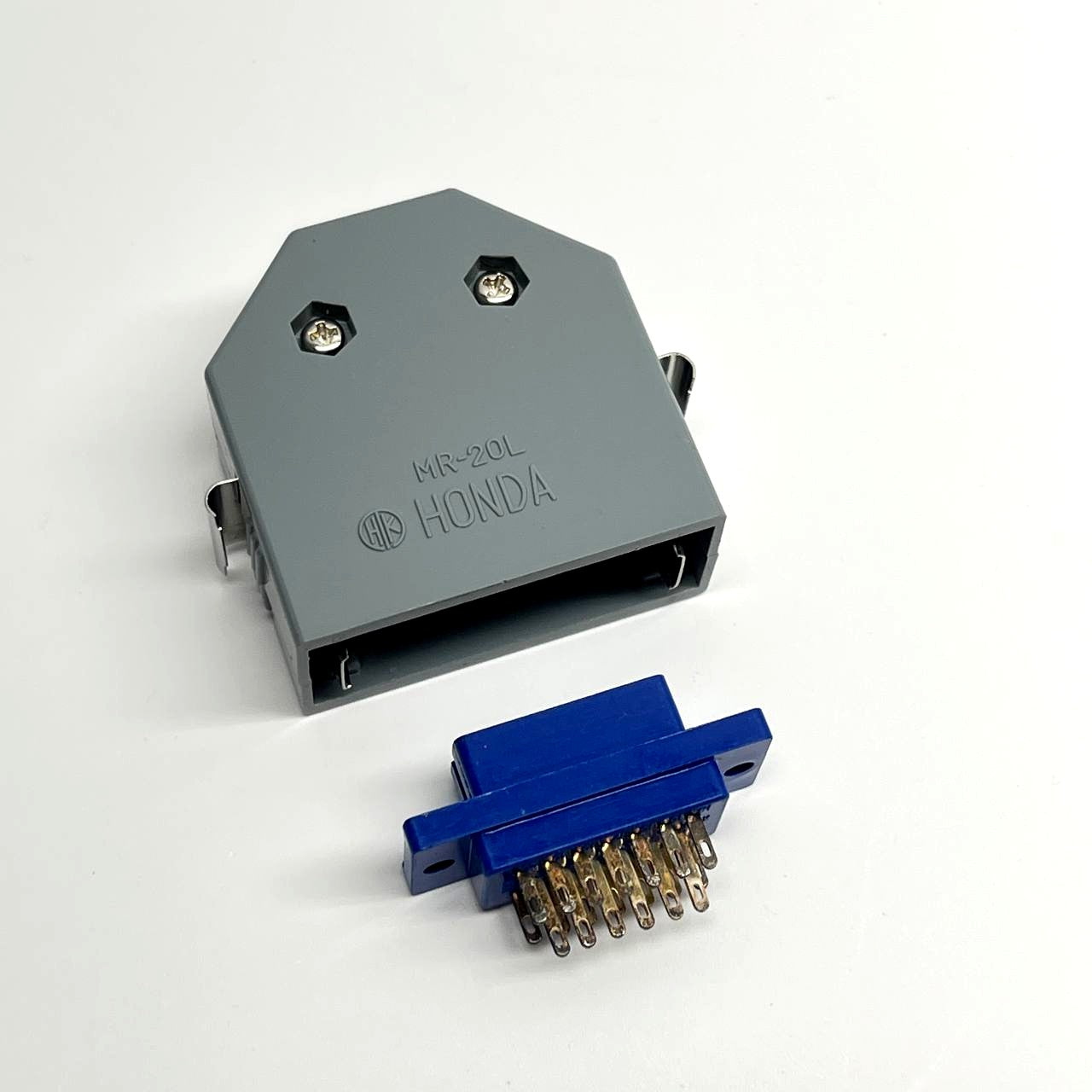 HONDA MR-20L 20-Pin Rectangular Connector Hood Housing with Insert