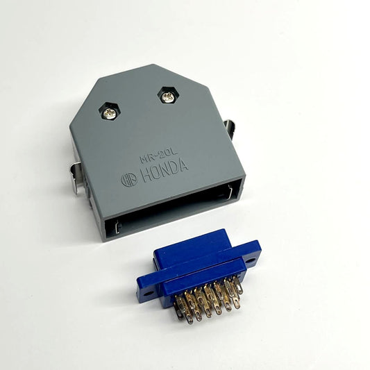 HONDA MR-20L 20-Pin Rectangular Connector Hood Housing with Insert