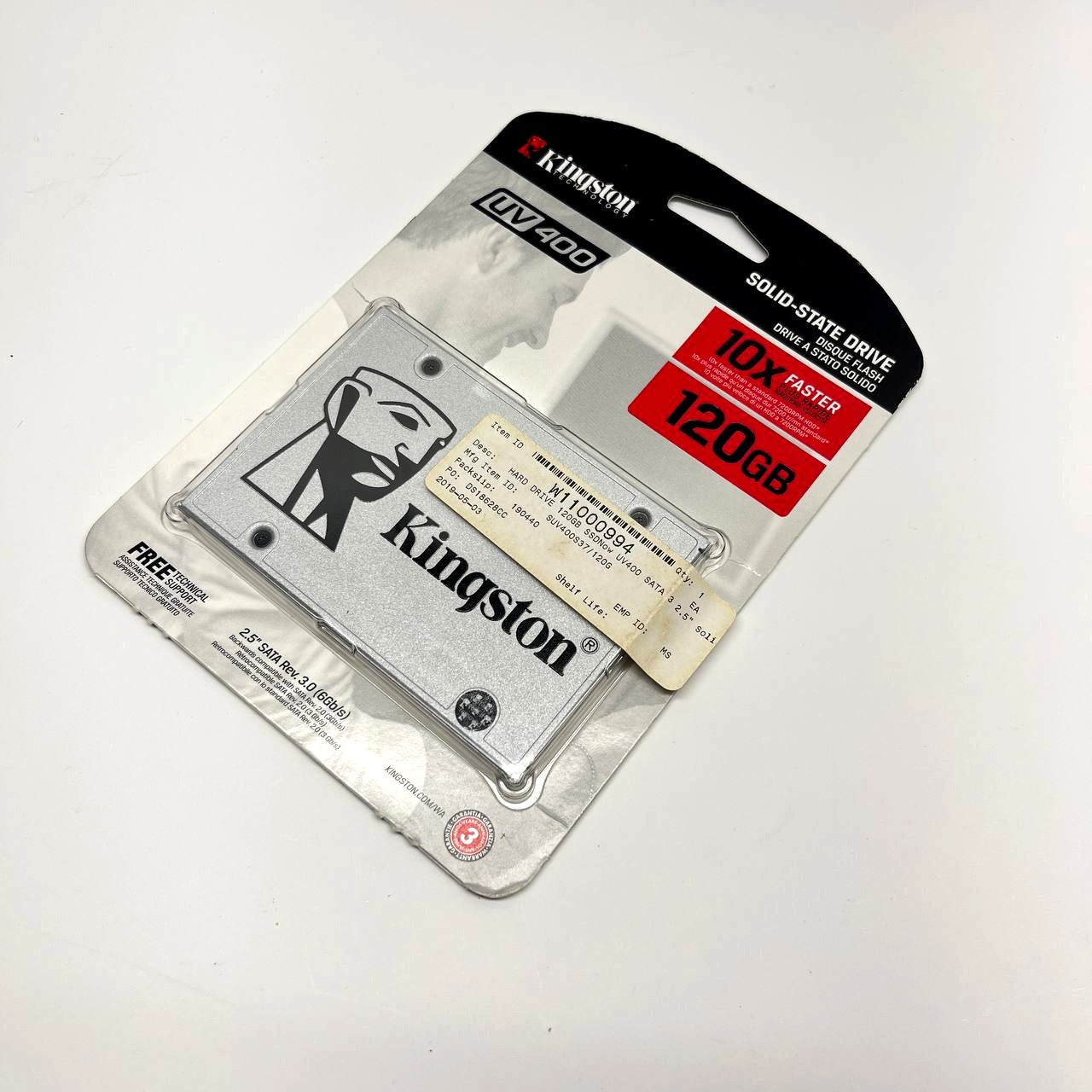 Kingston UV400 120GB 2.5in SATA III SSD SUV400S37/120G