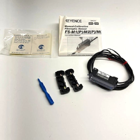 Keyence FS-M2 Fiberoptic Sensor Amplifier Module FS-M2