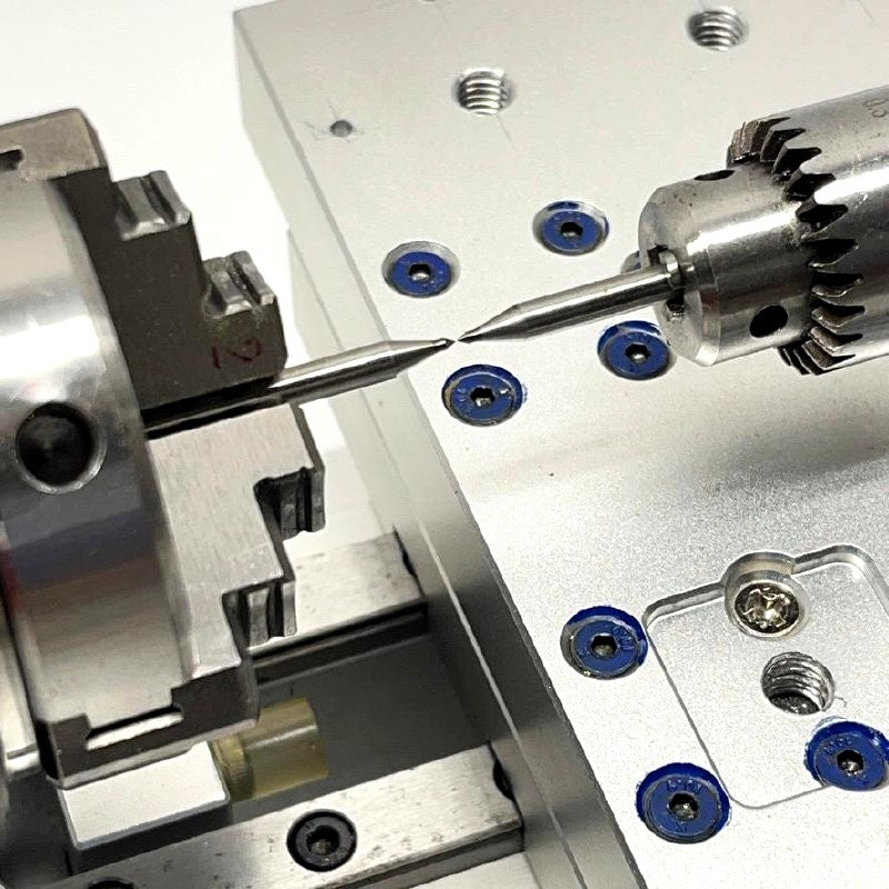 SVANFON Mini Metal Lathe Bench Lathe Hobby Precision Turning Machine
