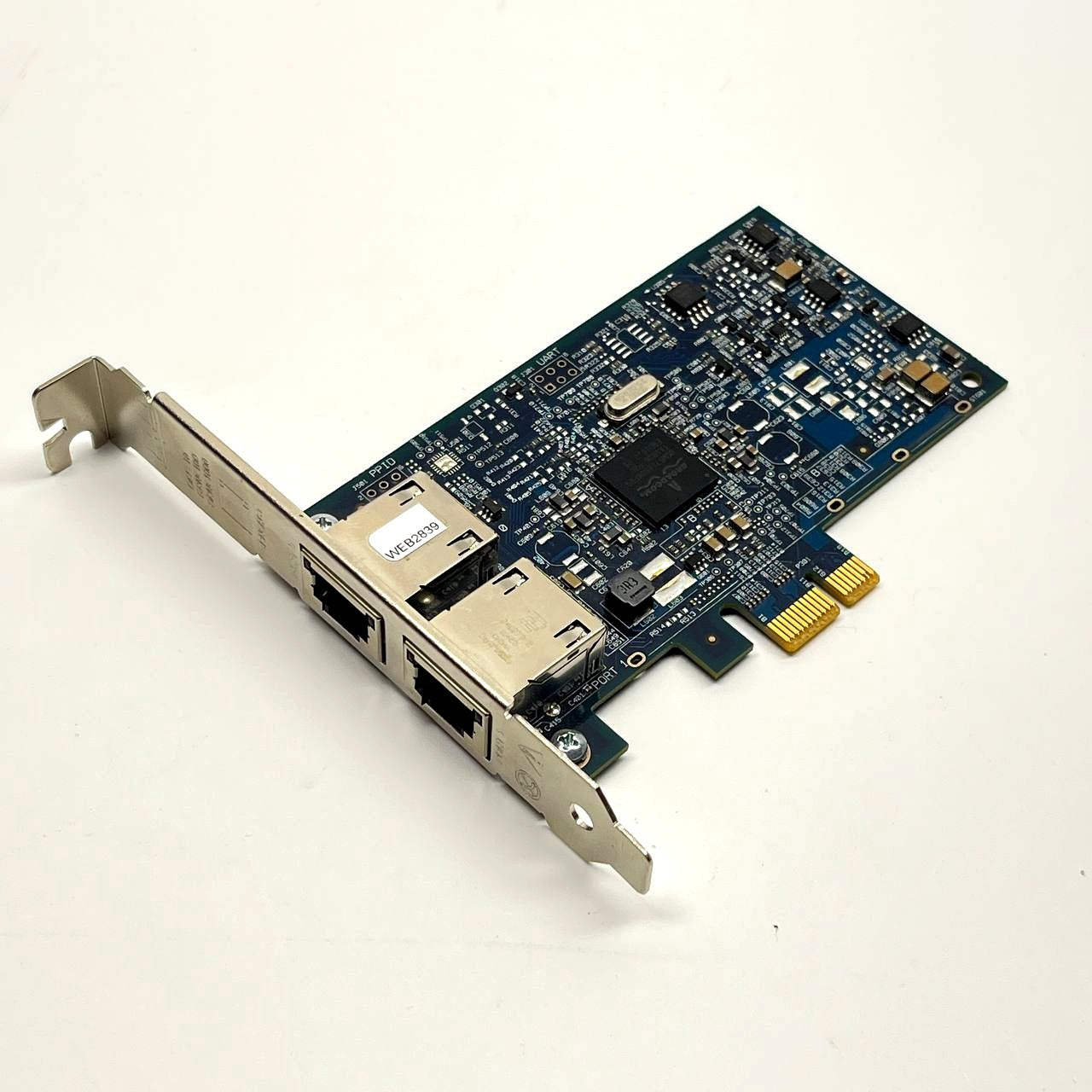 Broadcom Dual Port PCIe Gigabit Network Card 100-119693-0010 BCM95718