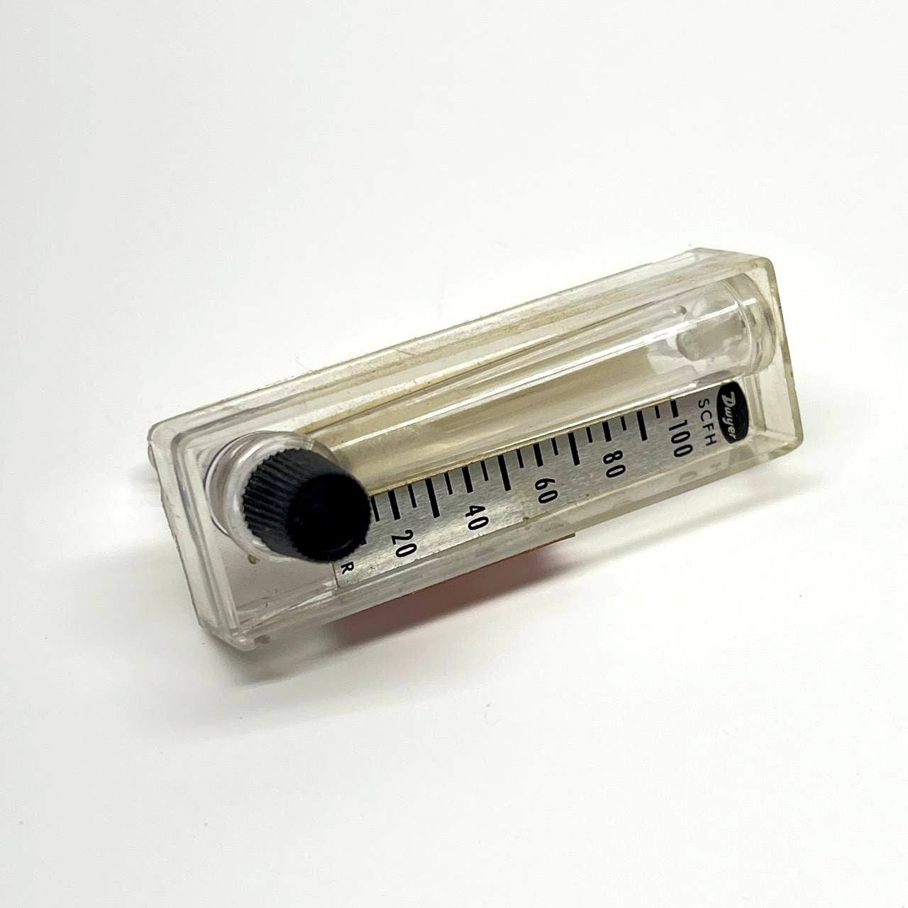 Dwyer MME-100-V Flowmeter 0-100 SCFH Air Inline Rotameter