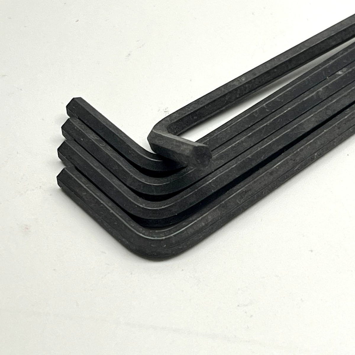Bondhus 1/8in Short Hex L-Wrench Set 5pc Black Oxide Part#13807