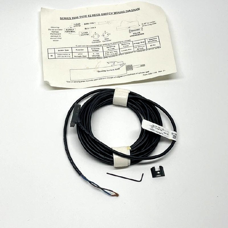 Nimation 940-100-002 Series 9000 Reed Switch Magnetic Sensor - 120V