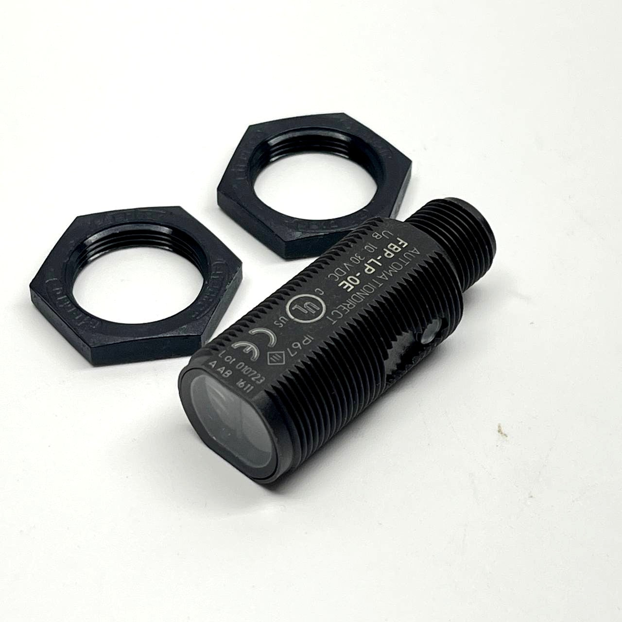 AutomationDirect FBP-LP-0E Polarized Retro-Reflective Sensor 10-30VDC PNP M12